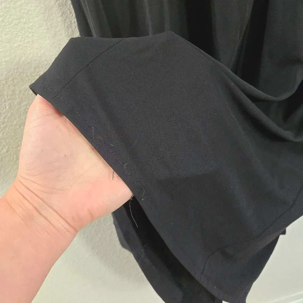 Chanel Black Sleeveless Dress Gown Size 48